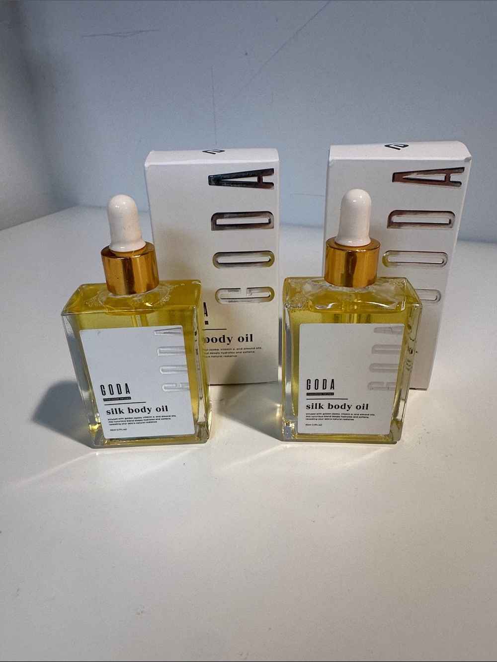 Goda Silky Bodily Oil.